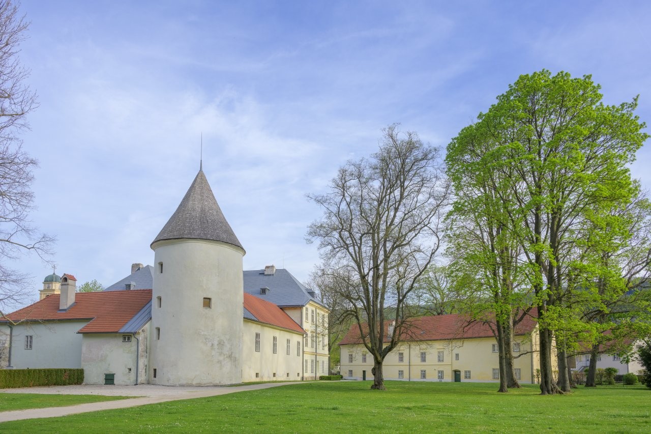 2024_Frühjahr_Schloss_Schlosspark_Hinterseite_Reichenau©Handl_Christian